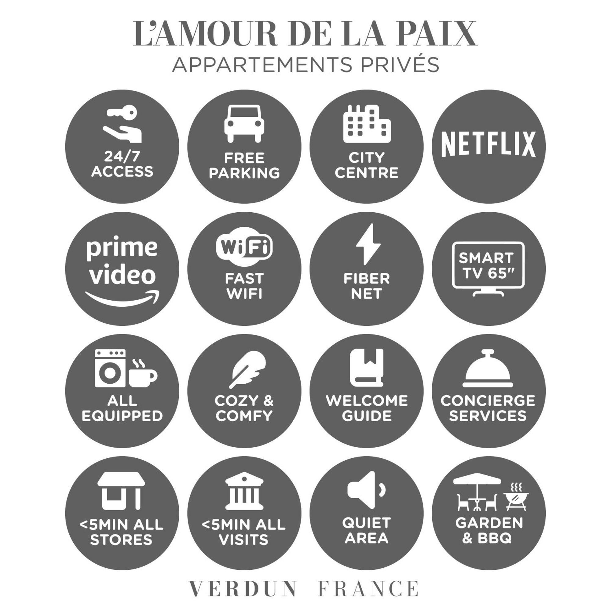 L'Amour De La Paix - Centre-Ville - Jardin - Proche Gare - Tv65"Primevideo - Ambiance Tres Chaleureuse - Parking Gratuit Sous-Video Surveillance Proche - Gere Par Presta-Zen'Services فردان سور ميوز المظهر الخارجي الصورة